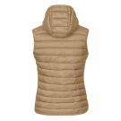 Liberty hood vest W svetlo braon  5
